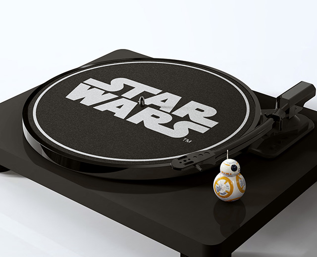 STAR WARS ALL IN ONE RECORD PLAYER[Black]
