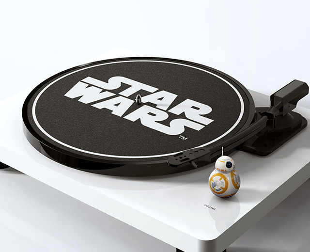 STAR WARS ALL IN ONE RECORD PLAYER[White]