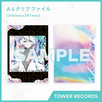 TOWER RECORDS A4クリアファイル